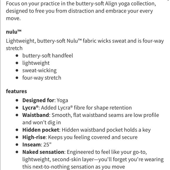Align 25” misty merlot size 2 lululemon euc - Picture 13 of 13